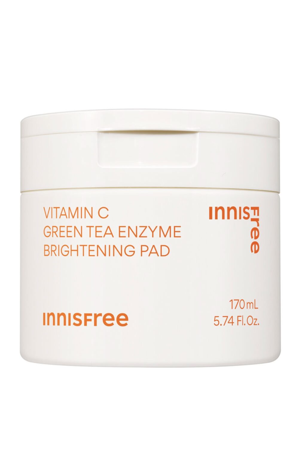 Innisfree Vita C Green Tea Enzyme Bottleneck Toning Pad