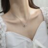 Titanium Steel Cross Ring Necklace for VIAWARGEST Women - Image 3