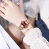 Celuand Elegant Polygon Waterproof Dial Point Wrist Watch - Image 3