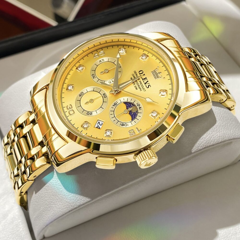 Cogot Men's Watch Brand Watch Business Waterproof Watch