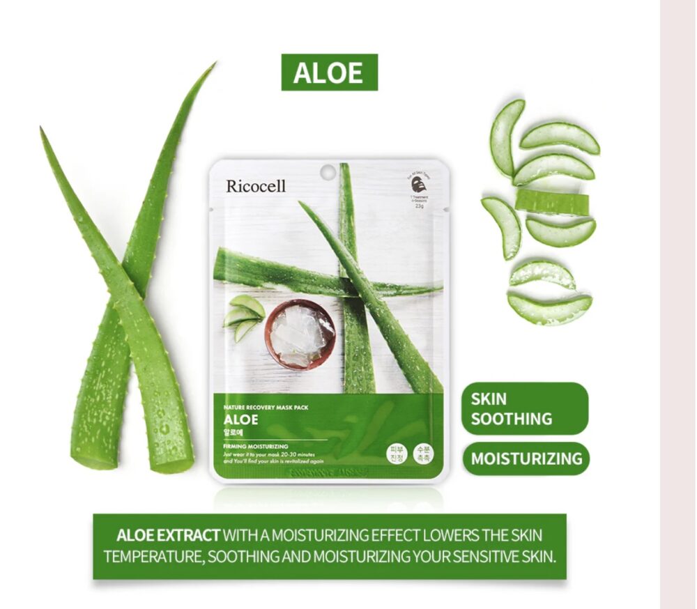 Rico Cell Aloe Moisture Mild Mask Pack 10