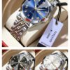 Mens Analog Quartz Business Dress Watch Day Date Stainless Steel Classic Luxury Luminous Waterproof Casual Male Wrist Watches - Image 2