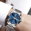 Mens Analog Quartz Business Dress Watch Day Date Stainless Steel Classic Luxury Luminous Waterproof Casual Male Wrist Watches - Image 5