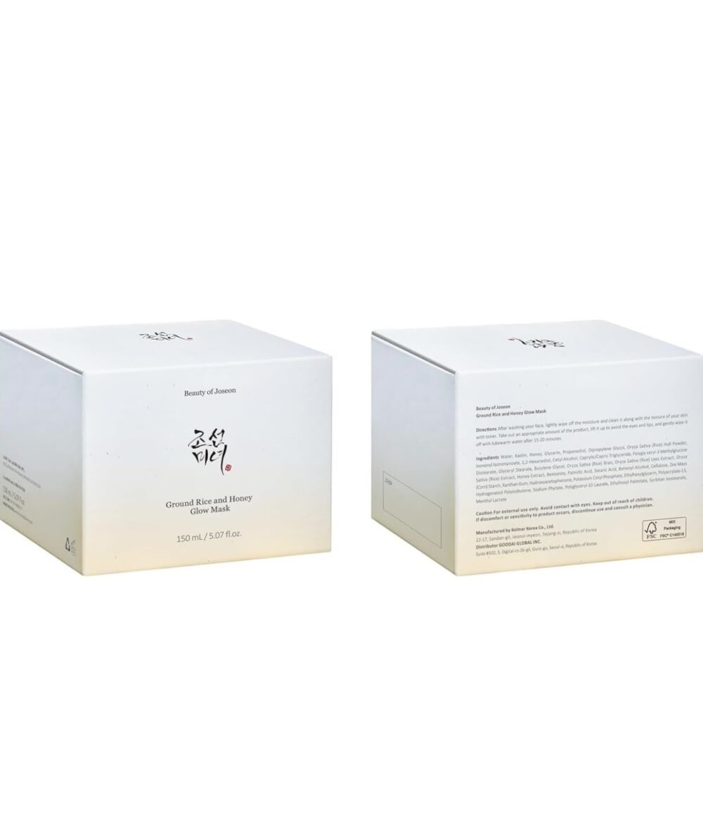 Beauty of Joseon Ground Rice and Honey Glow Mask Pore Sebum Care for Dry Sensitive Skin Korean Skin Care 150ml